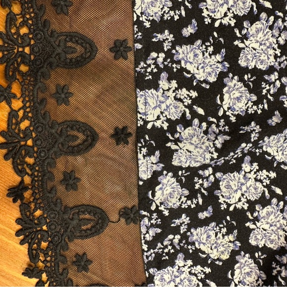 Plus Size Forever 21 Floral Print Cage Back Lace Trimmed Sundress Size 2X - Picture 5 of 7